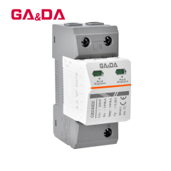 280V Lightning Strikes Surge Arrester 1P 100KA Solar Photovoltaic Surge Protector Device AC SPD