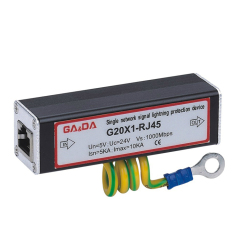 GADA Wholesale RJ45 Gigbit Ethernet Network Lighting Surge Protector