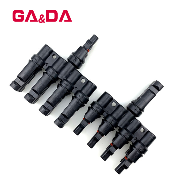 PV cable connectors  for solar panels compatible with male female IP67 30A waterproof solar connector