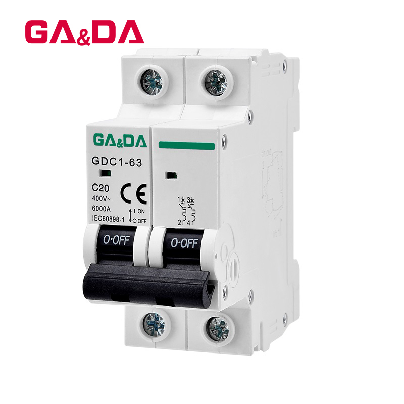 sell hot MCB AC mini circuit breaker  4.5KA AC 400V  Miniature Circuit Breaker