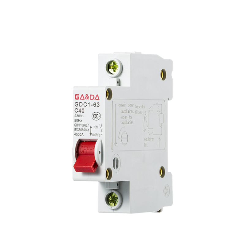 GADA 230V 400V Single phase 1 pole air mcb circuit breaker