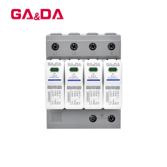 Open Electric Surge Protector 4P 280V AC Low Voltage Arrester Device spd 40k 80ka 240KA surge protector device
