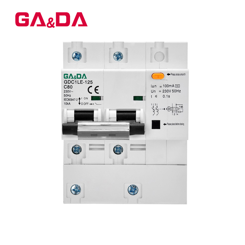 2P Mini MCB 400V 80A 4.5KA MCB    With CE Certificate