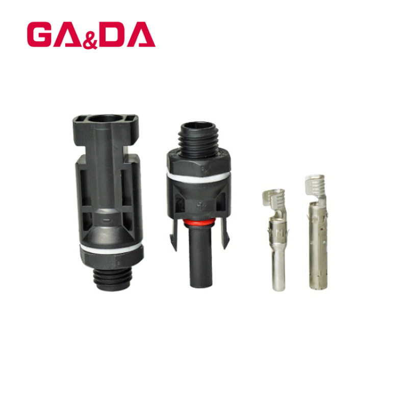 Waterproof 1000V 30A  PV Solar Connectors For Solar Panels And Photovoltaic Systems