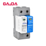 GADA Good Quality 35mm Din rails 30KA 70KA 280V 255V AC 1+NPE SPD power Surge Protector