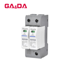 Standard 35MM 2P 3KA 8KA 255V AC Household Low-Voltage Anti-lightning SPD Surge Arrester Electrical Surge Protection