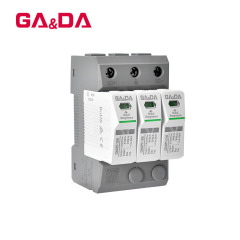 thunder protector 3p 1500v dc surge protective device