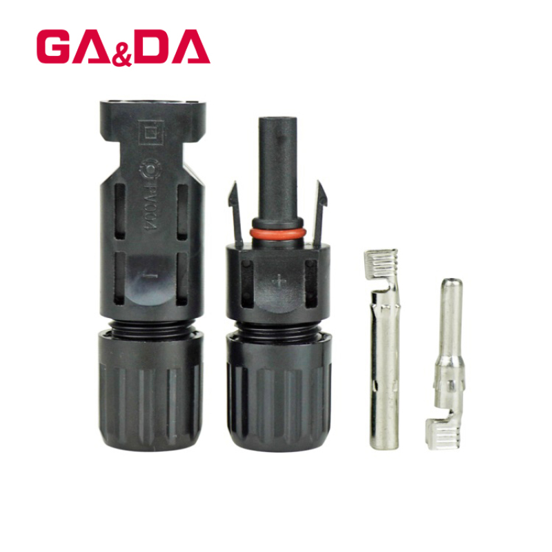 PV cable connectors  for solar panels compatible with male female IP67 30A waterproof solar connector