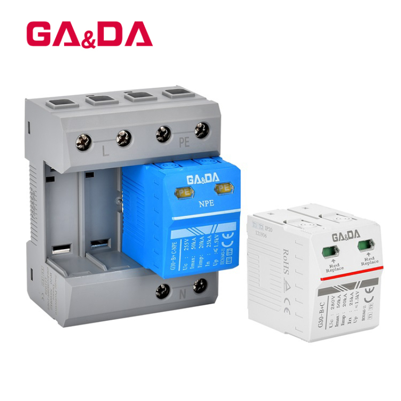 surge protective device  Spd 1P AC 220V/385V surge protector