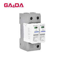 Standard 35MM 2P 3KA 8KA 255V AC Household Low-Voltage Anti-lightning SPD Surge Arrester Electrical Surge Protection