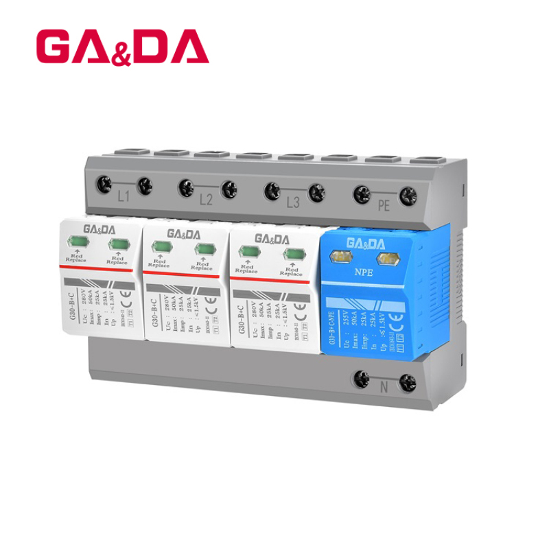 Voltage protector 220v ac surge protector plug fridge guard 3P voltage appliance protector