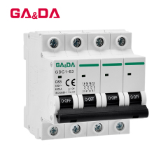 sell hot MCB AC mini circuit breaker  4.5KA AC 400V  Miniature Circuit Breaker