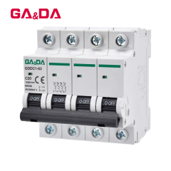 Professional Manufacture 1P 2P 3P 4P 1A-63A Mini DC MCB