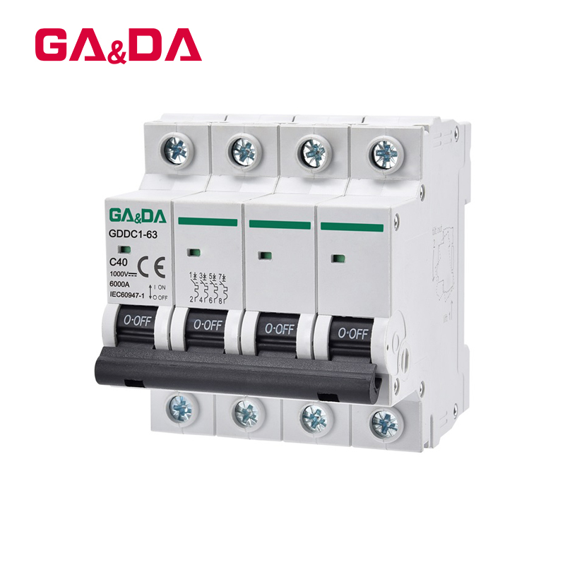 Source Factory  4p Dc 40a 1000v 4.5/6ka mini Mcb