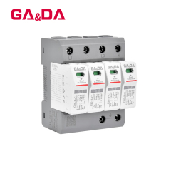 To supply 4P Power surge protection device 40KA AC surge lighting protection SPD