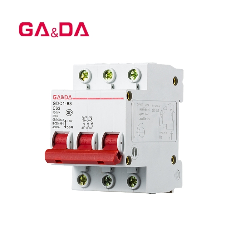 GADA 3 Poles vacuum motorized 200amp mini circuit breaker