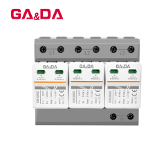 Surge Arrester Protector SPD 280V 3P 100KA AC Solar Surge Protective Device