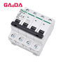 Professional Manufacture 1P 2P 3P 4P 1A-63A Mini DC MCB
