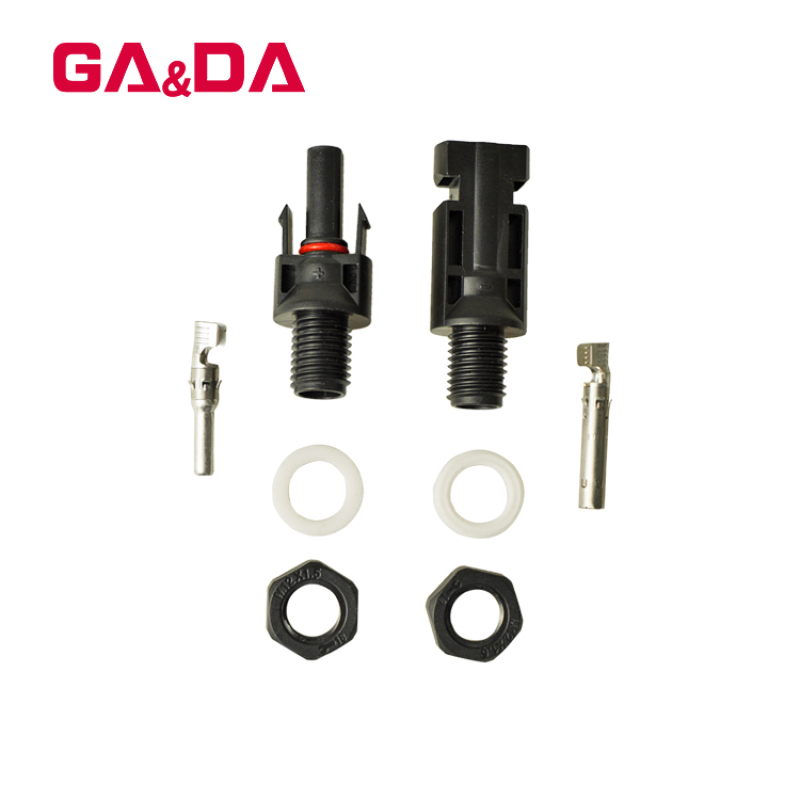 Waterproof 1000V 30A  PV Solar Connectors For Solar Panels And Photovoltaic Systems