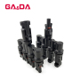 PV cable connectors  for solar panels compatible with male female IP67 30A waterproof solar connector