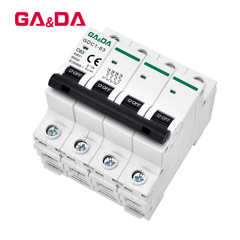 sell hot MCB AC mini circuit breaker  4.5KA AC 400V  Miniature Circuit Breaker
