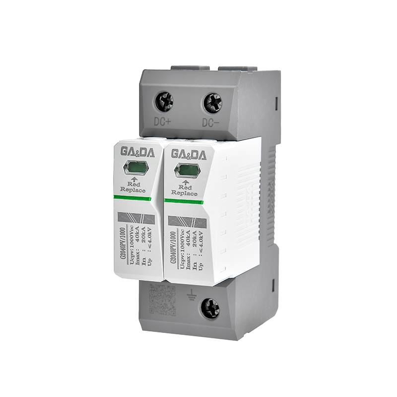 G2040PV/1000-2P SPD Lighting Arrester 2p 2pole dc 1000v Surge Protective Device Class C Power Supply Surge Protector