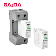 High Quality Lightning Protector 2p 40ka-80ka Power Solar Dc Surge Arrester