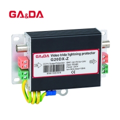 GADA BNC RS485 interface 3in1 signal cctv lightning arrester 1 phase surge arrester