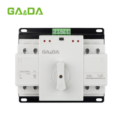 GADA 2p 3p 4p ATS 63A 125A Generator ATS Controller Automatic Transfer Switch Dual Power Changeover Switch CB Class