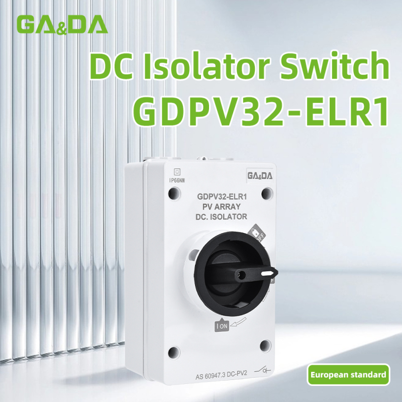 Reliable IP66 outdoor pv Isolation Switch 4p 32A 1000v dc changeover switch solar switch