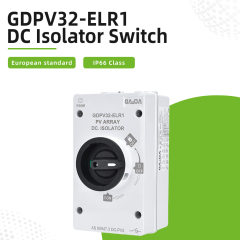 Reliable IP66 outdoor pv Isolation Switch 4p 32A 1000v dc changeover switch solar switch