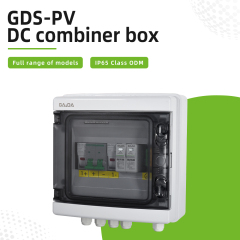 IP65 Plastic PV Combiner Box 1 In 1 Out Waterproof 500V Solar DC 2 String 500V Junction Box 4 Input 1 Output
