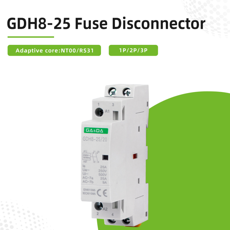 High quality  Din Rail AC Contactor Automatic Control Type Modular Contactor