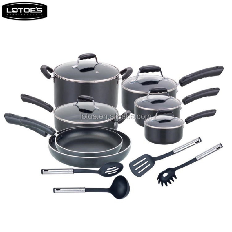 yongkang nonstick aluminium cookware sets kichen