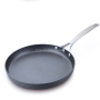 non stick coating round aluminium pizza maker pizza pan bbq grill pan
