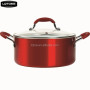 Yongkang LOTOE pressed nonstick ceramic coating kitchen set cookware casserole sauce pan frying pan