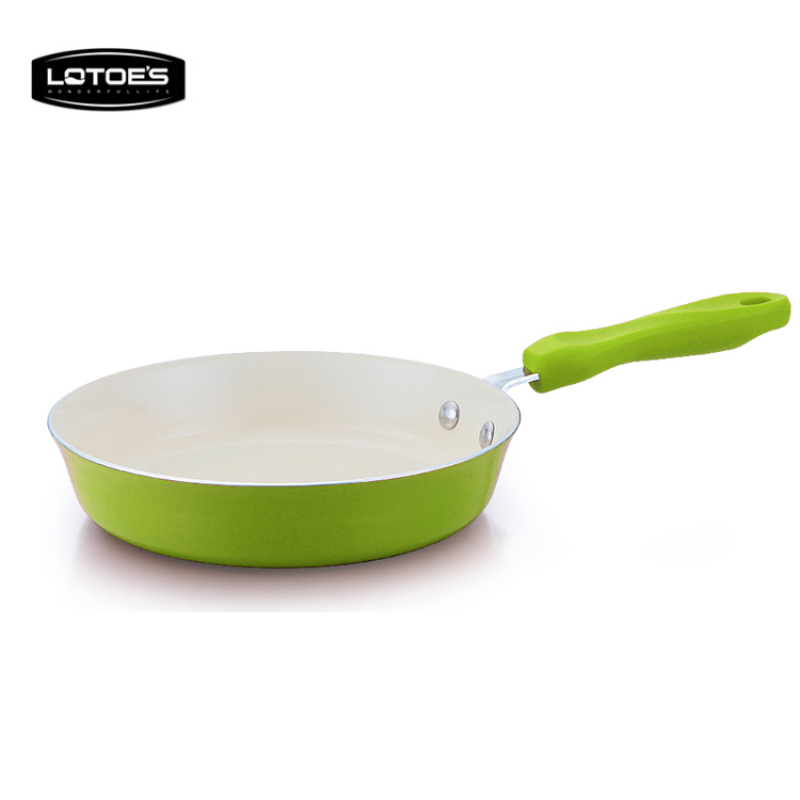 Special Tooling Green gradient fry pan ceramic