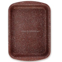 stone-coated granite aluminium non stick roaster pan