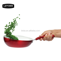 Nonstick aluminum cookware hot selling home kitchen wok pan