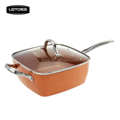 Popular copper color copper chef 9.5