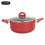 teflon non-stick ceamic coated casserole