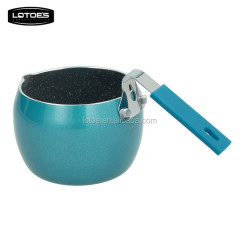 Non-stick coffee cup and milk pot