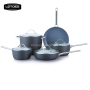 New hard anodized palm restaurant cookware copper cookware
