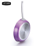 Ceramic non-stick finish frying pan with classic S/S handle