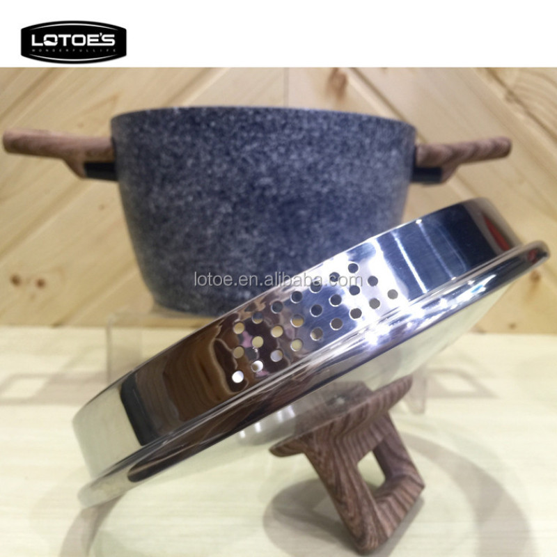 Marble granite cookware more strong more easy clean