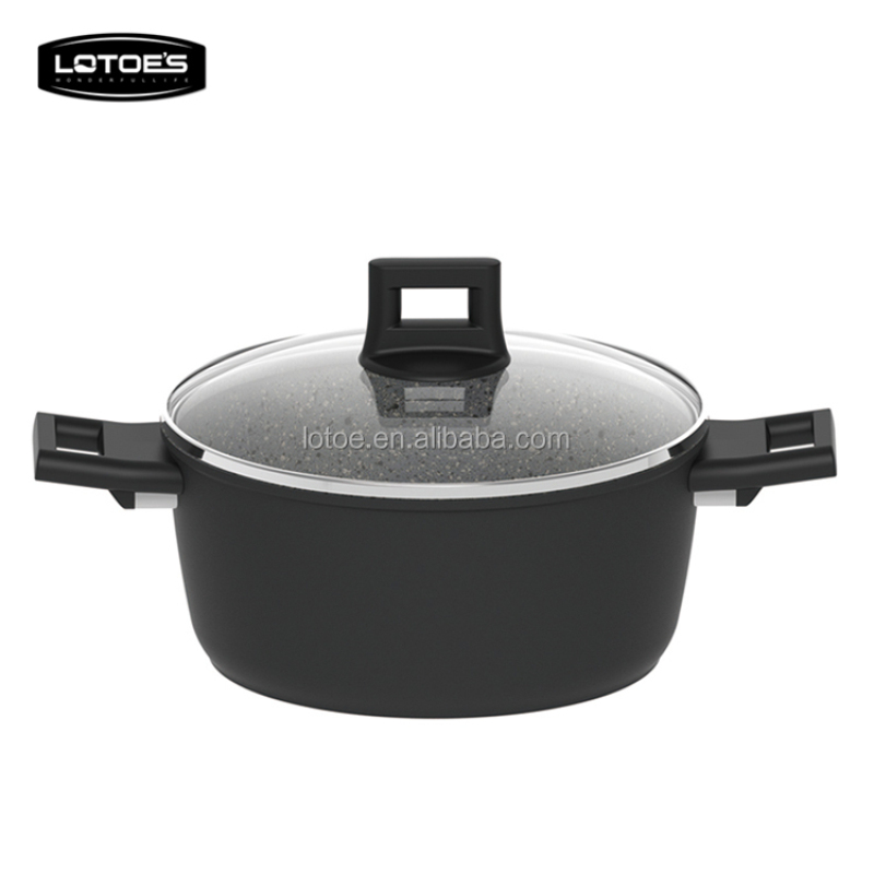 stone-coated granite aluminium non-stick kitchen appliance