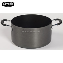 Professional supplier direct factory hard anodized pot casserole