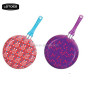Aluminum non-stick pans with colorful silk printing design