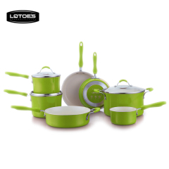 Lotoe's NEW DESIGN kitchen 24CM casserole pot with glass lid