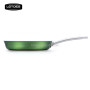 Ceramic non-stick finish frying pan with classic S/S handle